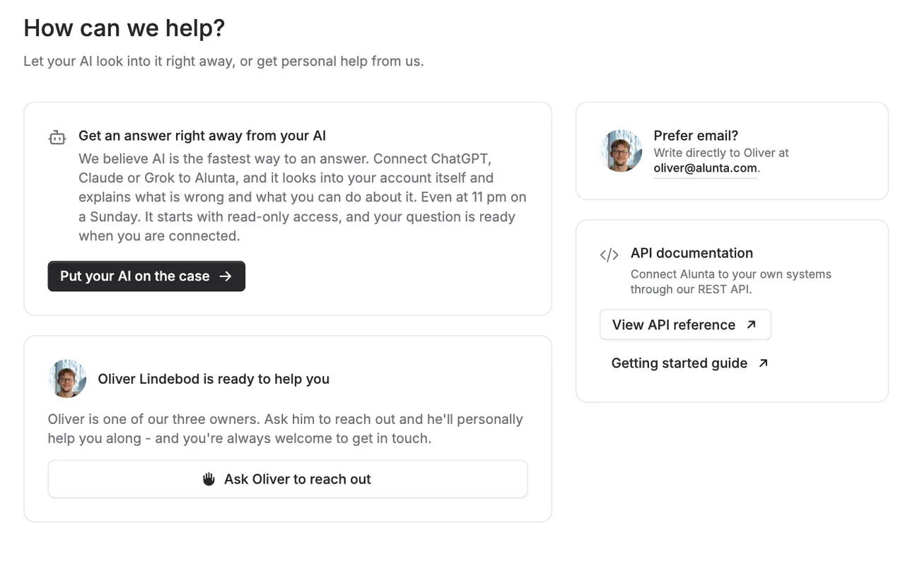 Let your AI look into it when something is off
