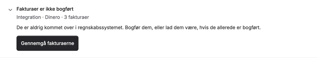 Fakturaer, der aldrig er kommet i dit regnskab