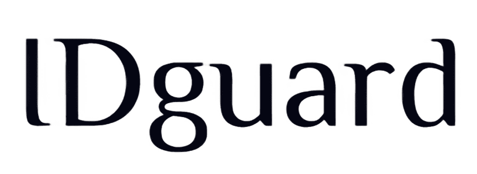 ID guard logo i sort farve