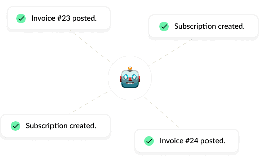 Fully automated invoicing and accounting!