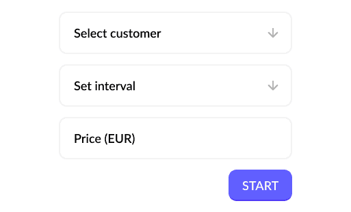 Flexible and easy subscription management