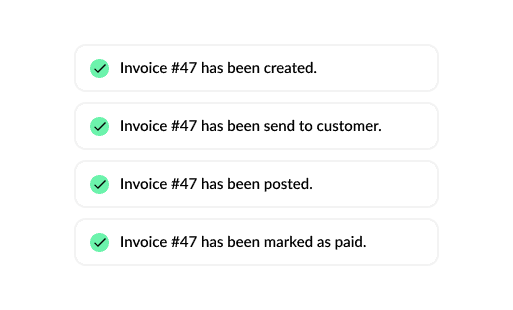 Fully automated billing