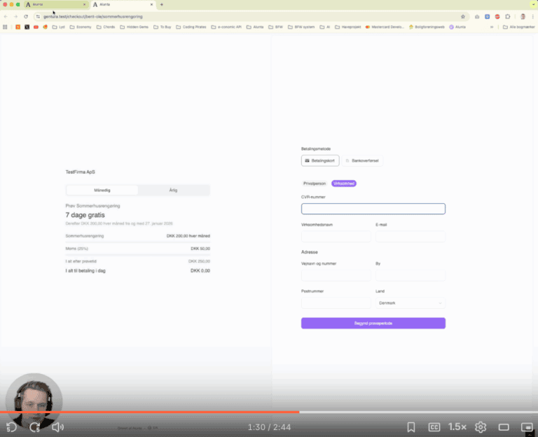 Du kan indsætte branding farver i din self-service