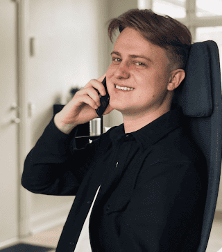 portræt af niklas fra pensopay
